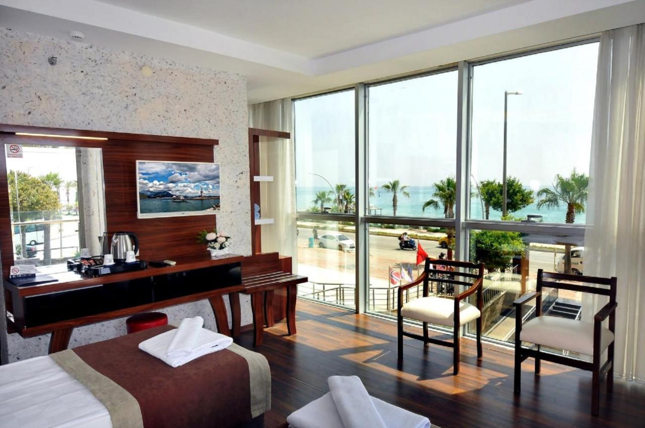 Uk Blue Coast Hotel (Adults Only) อลันยา ภายนอก รูปภาพ